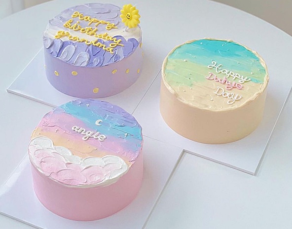 커스텀케이크 데코레이션 실무단기 속성과정(아이싱,레터링,캐릭터)